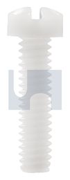 FILLISTER SLOT MACHINE SCREW NYL FILL SLOT:10-24UNCX 1 thumbnail 2