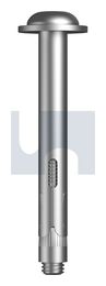 DSE10 SLEEVE ANCHOR MUSH HEAD ZP 8.8 ANCH MUSH T40:12MM X100 thumbnail 2