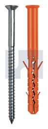 MBR-S NYLON FRAME PLUG Z/P MBR-S PZ3:  8 X 100 / 50 thumbnail 2