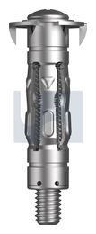 HOLLOW WALL ANCHOR STANDARD Z/P HOLLOW WALL:M6X5(4-13)46 thumbnail 2