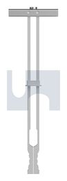 STRAP TOGGLE WALL ANCHOR Z/P STRAP TOGGLE ANCHOR: M6 thumbnail 2