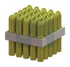 WALL PLUG TAPERED POINT WALL PLUG PE FRM YLW: 4 X 25 thumbnail 2