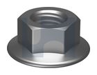 HEX FLANGE NUT AF12 [NO SERR] AF12 HDG CL8 FLG NUT: M8 thumbnail 2
