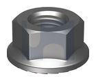 SERRATED HEX FLANGE NUT PLN CL10 SERR FLANGE NUT: M12 thumbnail 2