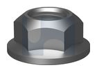 HEX FLANGE CONE LOCK NUT ZP DIN6927 CL10 FLG CON:M20 thumbnail 2