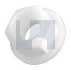 HEX FLANGE NUT NYLON FLANGE NUT:  M5 thumbnail 2