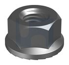 CABLE TRAY FLANGE HEX NUT HDG CABLE TRAY NUT: M10 thumbnail 2