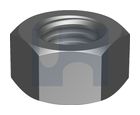 HEX NUT LEFT HAND THREAD HDG CL8 LEFT HAND HEX NUT: M16 thumbnail 2