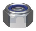 NYLOC HEX NUT 304 NYLOC NUT:  1/4 UNF thumbnail 2