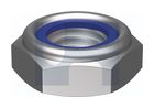 NYLOC THIN HEX NUT 304 THIN TYPE NYLOC: 1/4UNC thumbnail 2