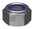 NYLOC HEX NUT GR2 MGAL NYLOC: 1/2 BSW thumbnail 2