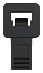 CABLE TIE - STANDARD 66UV BLK STD 100 TIE: 100X 2.5 thumbnail 2