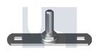 MOUNTING PLATE CENTRE BOLT Z/P MOUNT PLATE CENTRE BLT:M10 thumbnail 2