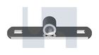 MOUNTING PLATE HORIZONTAL NUT Z/P MOUNT PLATE HORIZ NUT: M12 thumbnail 2