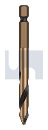 IMPACT STEP TIP DRILL BIT EDGE STEP TIP IMP:   6.8 X  83 thumbnail 2