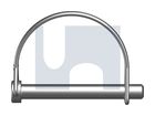 SHAFT LOCKING PIN D TYPE 304 SHAFT L/PIN D:  6MM X  55 thumbnail 2