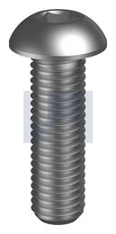 BUTTON HEAD SOCKET SCREW HEX PLN SO BHSS: 1/2 BSW X   1 thumbnail 2