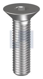 SOCKET SCREW COUNTERSUNK HEX 304 CSK FHSS: 1/4UNC X 1 thumbnail 2