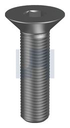 SOCKET SCREW COUNTERSUNK HEX PLN SO FHSS: 1/4 UNF X   2 thumbnail 2