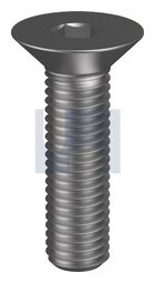 SOCKET SCREW COUNTERSUNK HEX PLN SO FHSS: 3/16 BSW X   1 thumbnail 2