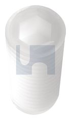 SOCKET GRUB SCREW - HEX NYLON DIN913 GRUB SCRW:M5 X 10 thumbnail 2