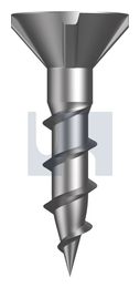 NEEDLE PT COUNTERSUNK 304 NP CSK4R SQ: 8-10X 20 thumbnail 2