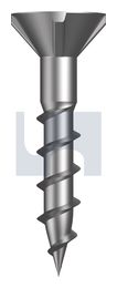 NEEDLE PT COUNTERSUNK 304 NP CSK4R SQ: 8-10X 25 thumbnail 2
