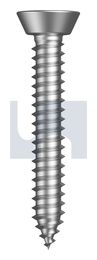 SELF-TAPPER UNDERCUT CSK SQ 304 STS CSK UCUT SQ:#08 X  1/2 thumbnail 2