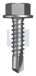 METAL SDS HEX HEAD BI-304 MET STD HX:10-16X 19 thumbnail 2