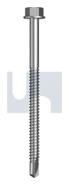 METAL SDS HEX HEAD BI-304 MET STD HX:14-14X 95 thumbnail 2