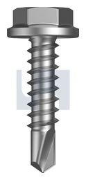 METAL SDS FLANGED HEX HEAD 550 MET FLG HX: 10-16X 20 thumbnail 2