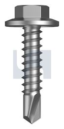 METAL SDS FLANGED HEX HEAD 550 MET FLG HX: 12-14X 25 thumbnail 2