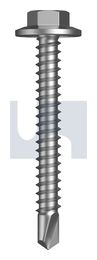 METAL SDS FLANGED HEX HEAD 550 MET FLG HX: 12-14X 45 thumbnail 2