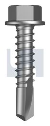 METAL SDS HEX HEAD BI-316 MET STD HX: 10-16X 16 thumbnail 2