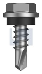 METAL SDS HEX HEAD + WASHER BI-316 MET SEAL HX:10-16X 16 thumbnail 2