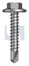 METAL SDS FLANGED HEX HEAD CL4 MET FLG HX:12-14X 30 thumbnail 2