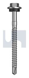 METAL SDS HEX HEAD + WASHER CL4 MET SEAL HX S:12-14X 65 thumbnail 2