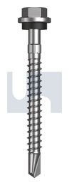 METAL SDS HEX HEAD + WASHER CL4 MET SEAL HX S:14-10X 65 thumbnail 2