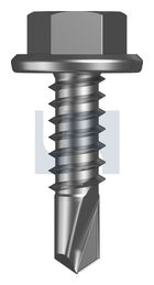 BDX METAL SDS FLANGED HEX HEAD X9 MET FLG HX:14-14X 22 thumbnail 2