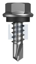 BDX METAL SDS HEX HEAD+WASHER X9 MET SEAL HX:10-16X 16 thumbnail 2