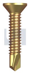 METAL SDS COUNTERSUNK ZYP MET CSK PH:10-24X 25 thumbnail 2