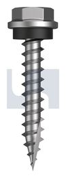 TYPE 17 HEX HEAD + WASHER CL4 T17 SEAL HX:10-12X 30 thumbnail 2
