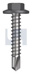 METAL SDS FLANGED HEX HEAD CL4 BA MET FLG HX:12-14X 30 thumbnail 2