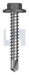 METAL SDS FLANGED HEX HEAD CL4 BA MET FLG HX:12-14X 35 thumbnail 2