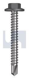 METAL SDS FLANGED HEX HEAD CL4 BA MET FLG HX:12-14X 45 thumbnail 2