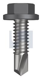 METAL SDS FLANGED HEX HEAD CL4 BA MET FLG HX:14-20X 22 thumbnail 2