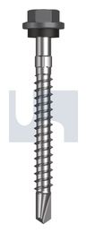 METAL SDS HEX HEAD + WASHER CL4 BA MET SEAL HX S:14-10X 65 thumbnail 2