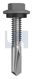 s500 SDS HEX HEAD + WASHER CL4 BG S500 SEAL HX:12-24X 32 thumbnail 2