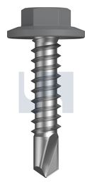 METAL SDS FLANGED HEX HEAD CL4 BG MET FLG HX:12-14X 25 thumbnail 2
