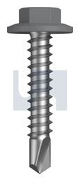 METAL SDS FLANGED HEX HEAD CL4 BG MET FLG HX:12-14X 30 thumbnail 2